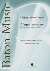 Allegro Moderato Concert Band sheet music cover